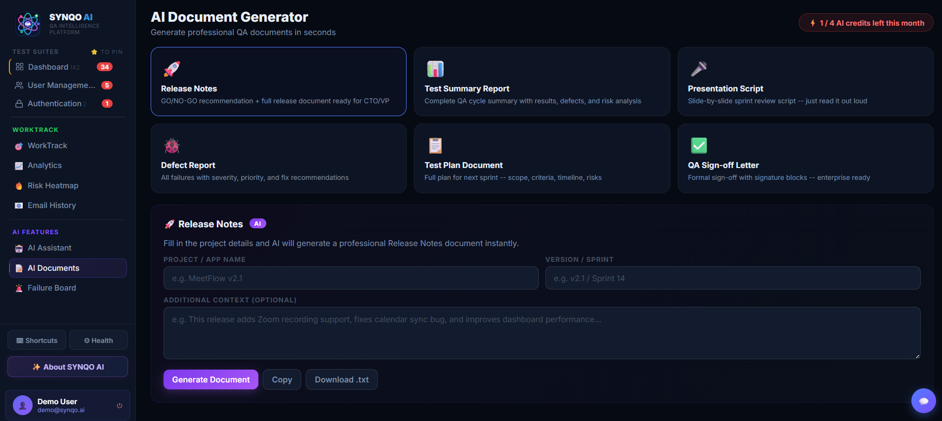 AI Document Generator